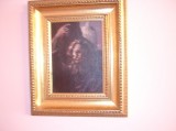 Svatý Jan, nesignováno, plej na plátně,  19 x 28 cm, vyvolávací cena 602 Euro