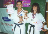 Petra stříbro v kumite i kata, Karel stříbro v kumite BRH
