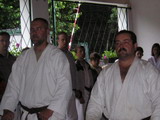 Sensei Láďa Modrý a sensei Ivo Hodík