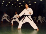 První sezóna v novém dojo; v pozadí legendární Petra Štěpánková První sezóna v novém dojo; v pozadí legendární Petra Štěpánková