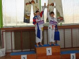 Naše družstvo ve složení Maria Savenko, Lucie Kolomazníková a Jana Krajíčková vybojovalo neuvěřitelných 6 medailí, blahopřejeme !!! Naše družstvo ve složení Maria Savenko, Lucie Kolomazníková a Jana Krajíčková vybojovalo neuvěřitelných 6 medailí, blahopřejeme !!!