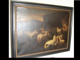 Rosa di Tivoli : Spící pastýři 2 - Galerie Zwinger, Dresden, SRN. Neprodejné. Rosa di Tivoli : Spící pastýři 2 - Galerie Zwinger, Dresden, SRN. Neprodejné.