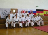 Jaro Tarana z Kanady, Klementisovi, MUDr. Divinec, docent Šebej a Jano Dado s okinawskými mistry Jaro Tarana z Kanady, Klementisovi, MUDr. Divinec, docent Šebej a Jano Dado s okinawskými mistry